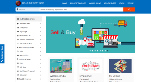 Buy & Sell Listing Website