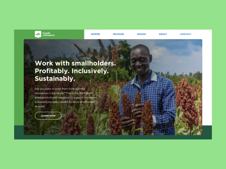 Farmfit - Custom Intelligence Portal for Sustainable Trading