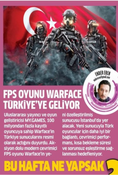 Akşam Newspaper Coverage/Gaming