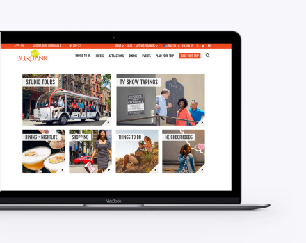 Custom content management system and directory website development for the city of Burbank.