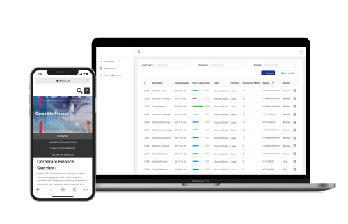 Data Organization Software for Audit Firm