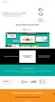 Sejal Studios WordPress Site