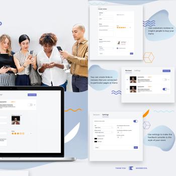 E-Commerce - Shopify application - Feeadback app