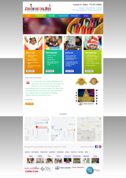 Web design for Daycare Business