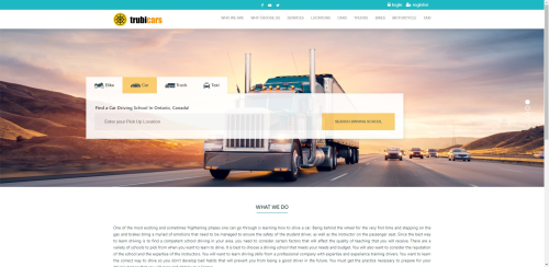 TrubiCars - Web APP Development Project