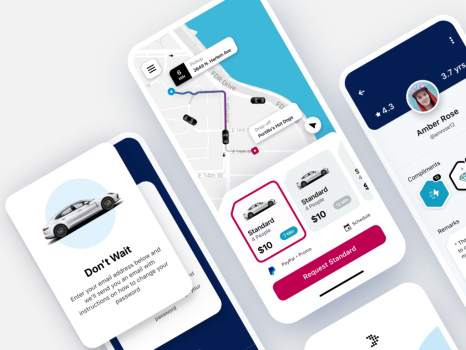 Rideshare App - Taxi Booking App