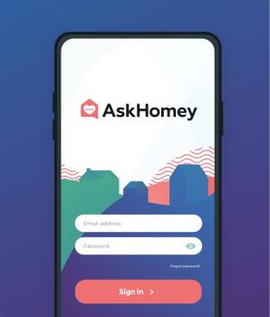 AskHomey App Design