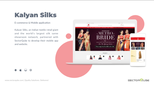 Ecommerce system for Kalyan Silks