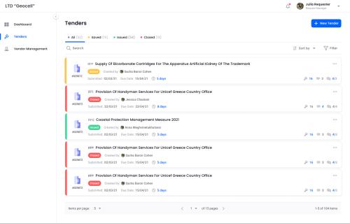 Corvis Procurement Platform