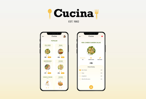 CUCINA restraurant app