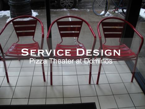 Pick-up Service as Theater at Domios