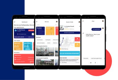 The uber-like healthcare doctors booking platform (United States)