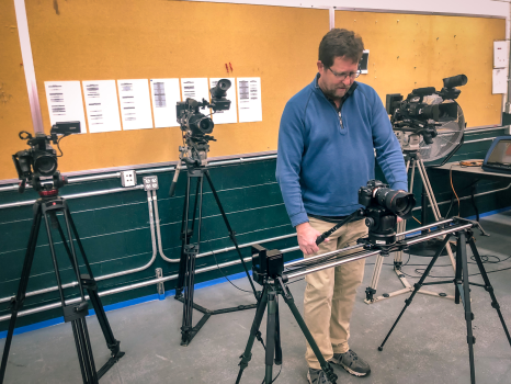 Preparing our camera setup for Honda Manufacturing of Alabama