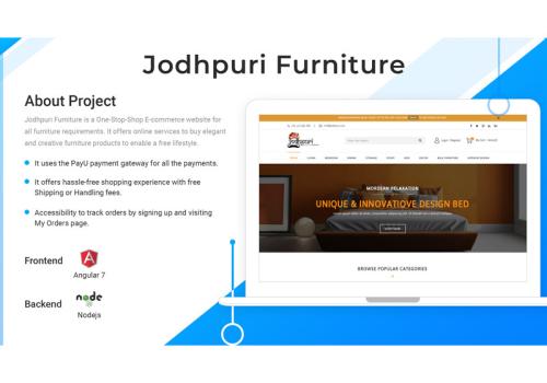 Furniture Ecommerce Web Application