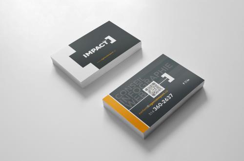 Carte d'affaire - Agnece IMPACT