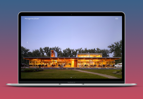 Montgomery Sisam - Custom WordPress Website