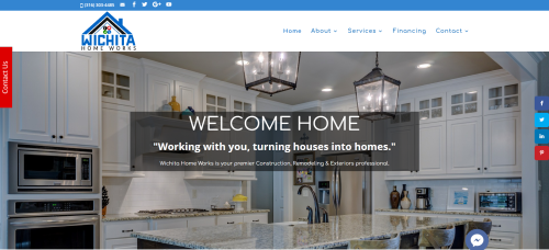 Web Design for Remodeling Contractor