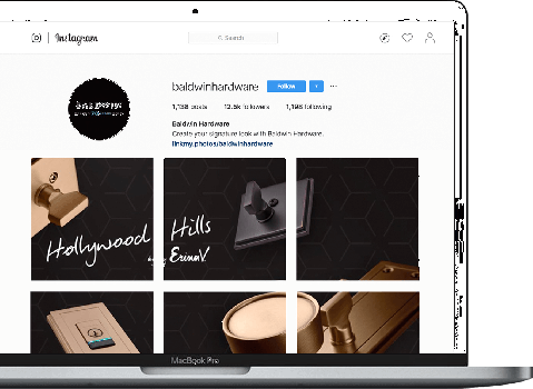 Baldwin Hardware's Social Media & Digital Campaign