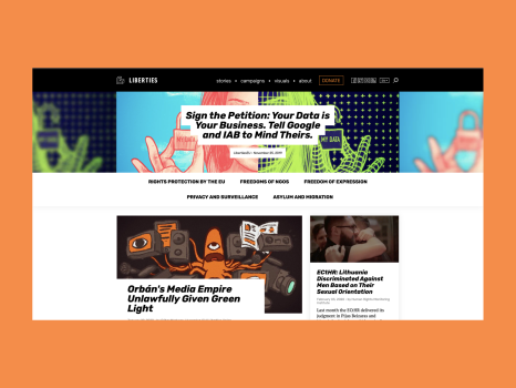 Multilingual Custom Platform for The Civil Liberties Union for Europe