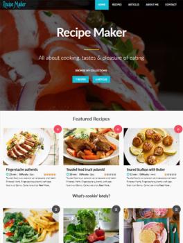 Website for Recipemaker
