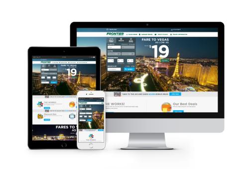 Frontier Airlines Website
