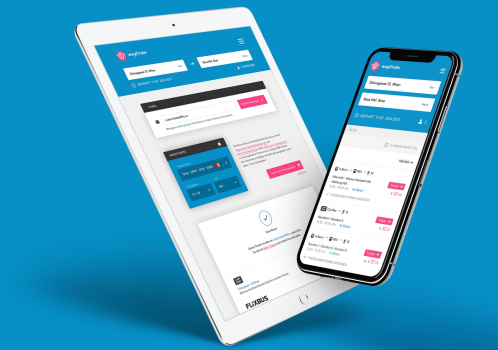 Wegfinder UX/UI Design + Web Dev