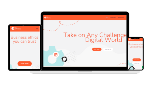 Web Development of Digital Agency Website