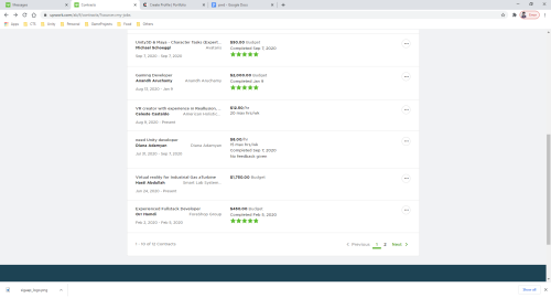 Upwork project