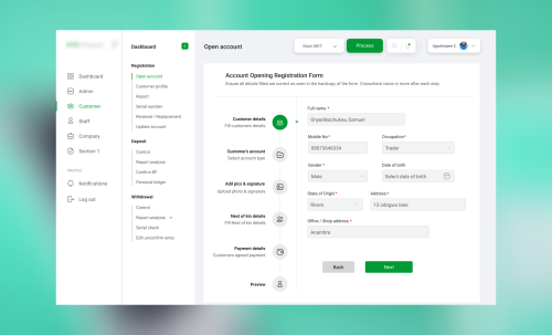 Enterprise grade finance & Banking software design and development