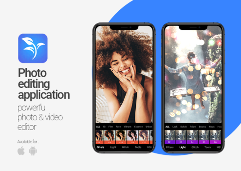 Photo and Video Editing Application with over a million downloads
