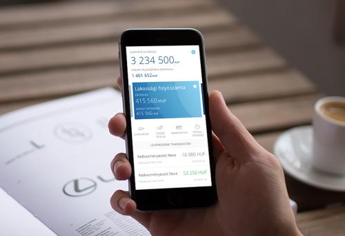 Redesigned mobile-banking app for Erste
