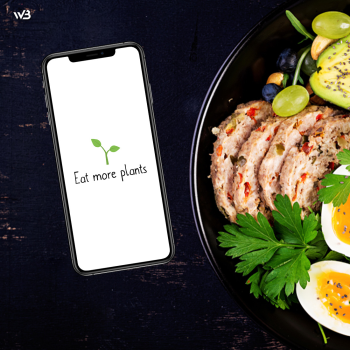Eat More Plants Food Recipe Mobile app