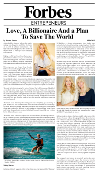 Media placement Kelleher International Forbes