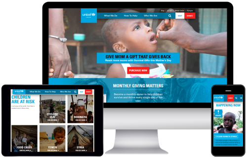 Implementing a way of content editing with UNICEF Canada
