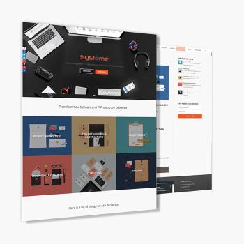 Systém Website design and build