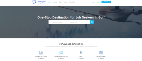 Hiringjet Job Portal