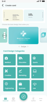 UI Designed of an Application