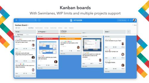 Hygger - SaaS Project Management Tool with Prioritization