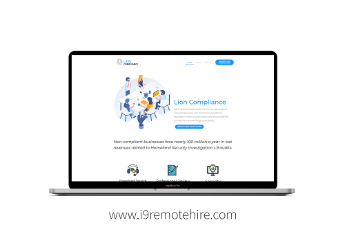 Web Design - Lion Compliance