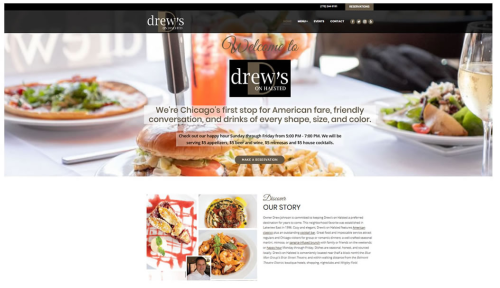 Restaurant Website Design