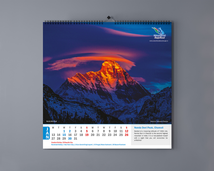 Uttarakhand Tourism-Calendar 2020 Inside Page