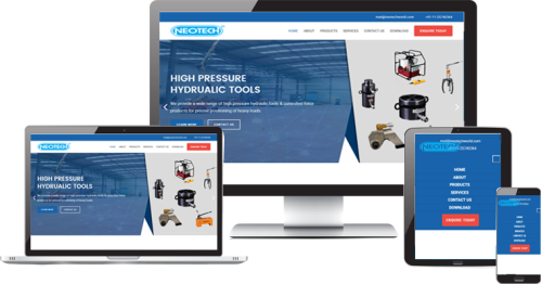 Designed and maintaining dynamic website