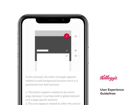 Kellogg's – User Experience Guidelines