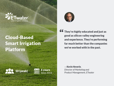 Integrating data science, machine learning, and predictive analytics for a smart irrigation platform