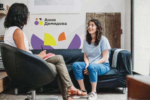 Identity for an existential career coach - Anna Demidova.