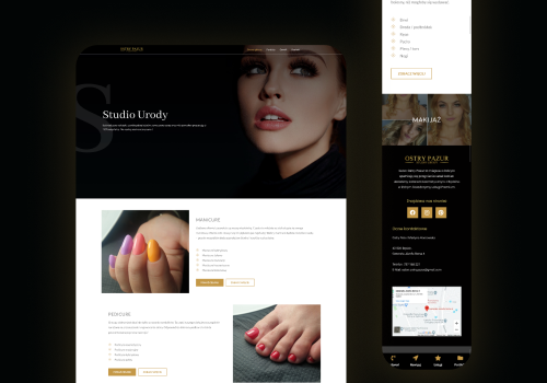 Website Dev and Revamp for Beauty Salon