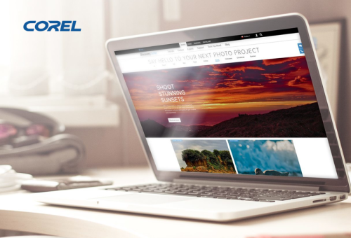 Brand new idea, UI & UX design of the Discovery Center – Corel.com
