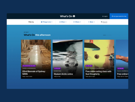 "What's On" City of Sydney