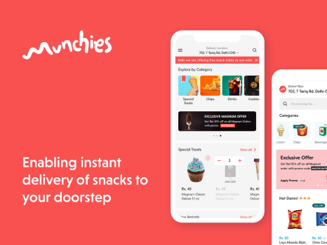Mobile app for instant delivery of snacks - Unilever Pakistan