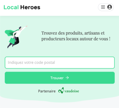 Supporting local economy by developing a web application